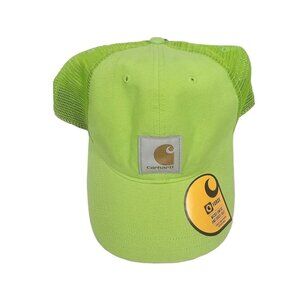 Carhartt Force Mesh Snapback Neon Green Adjustable Hat